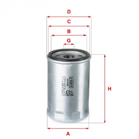 S4220R FILTRO OLIO PER BMW:3/5/Z1ROADSTER DISPONIBILE FIAAM FT 4899 - CODICE BMW 11429061198