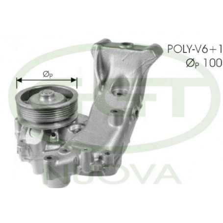 POMPA ACQUA COMPLETA FIAT DUCATO 230 1.9 TD 94 02 PA646 -1313021080 -1317466080