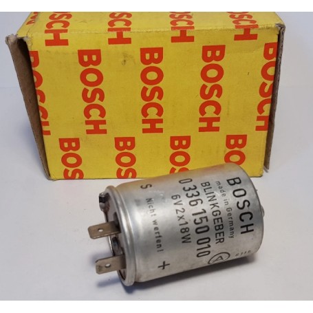 0336150010 - INTERMITTENZA LAMPEGGIATORE FRECCE 12V 36+18+20W VW MAGGIOLINO PORSCHE