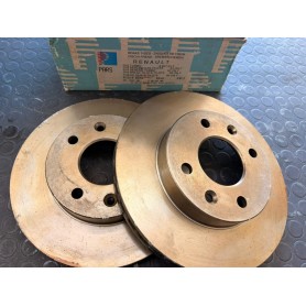 V142 - COPPIA DISCHI FRENO ANTERIORI RENAULT 18 - FUEGO DISP. PARS SCAFF. 340