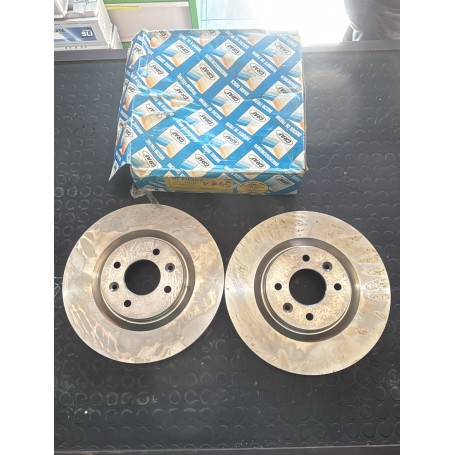 V745 - COPPIA DISCHI FRENOANTERIORI RENAULT 2 - ESPACE II DISP. GRAF DF29352 SCAFF. 340