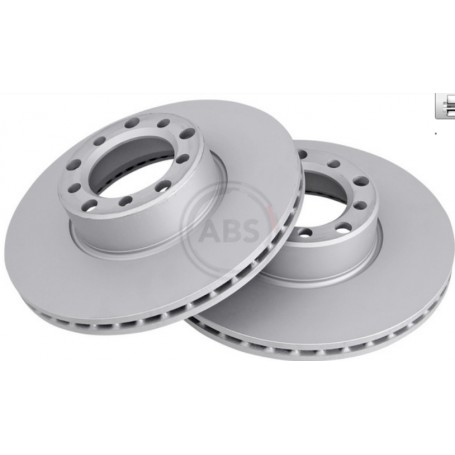 COPPIA DISCHI FRENO ANTERIORE PER MERCEDES:CLASSE S/SL/SLCOUPE - COD. ORIG. MERCEDES 1164200205