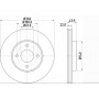 COPPIA DISCHI FRENO ANTERIORI PER BMW:1500-2000 - DISPONIBILE GRAF
