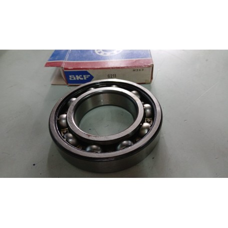 CUSCINETTO SKF 6211 – 55x100x21 mm – RIGIDO A SFERE CASSA 18