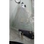 VETRO DEFLETTORE GIREVOLE ANTERIORE SX CHIARO CORNICE NERA AUTOBIANCHI A112 CASSA 18