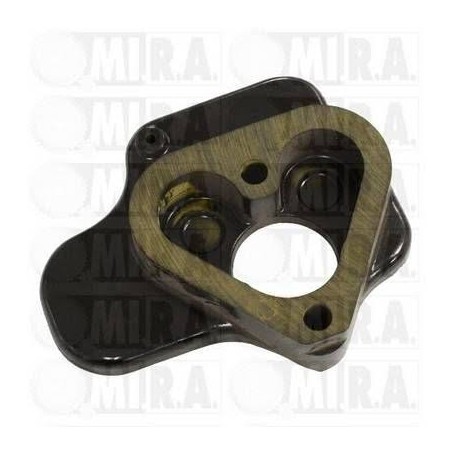 BASE BACHELITE ISOLANTE CARBURATORE FIAT 500 R 126 600 650 700 40/1831 4273070 CASSA 18