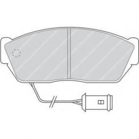 PASTIGLIE FRENO ANTERIORI ROVER 200 MARCA SEFI CASSA50/A