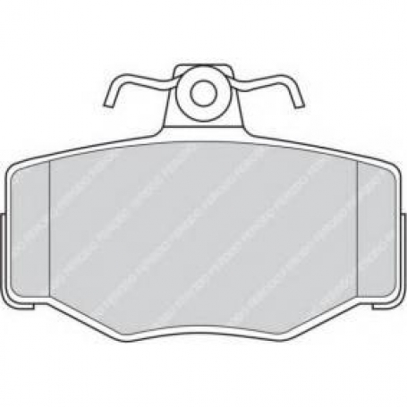 PASTIGLIE FRENO POSTERIORI NISSAN ALMERA 