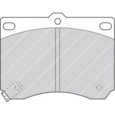 PASTIGLIE FRENO ANTERIORI MAZDA 323