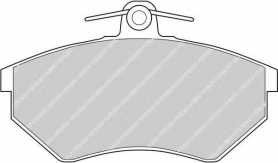 pastiglie freno anteriore - ferodo