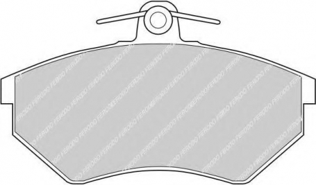 pastiglie freno anteriore - ferodo