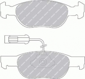 Pastiglie freno anteriore - Ferodo