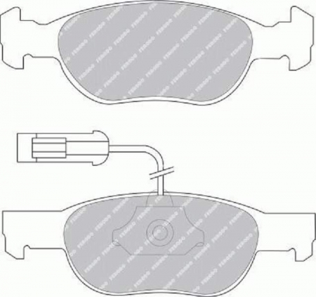 Pastiglie freno anteriore - Ferodo