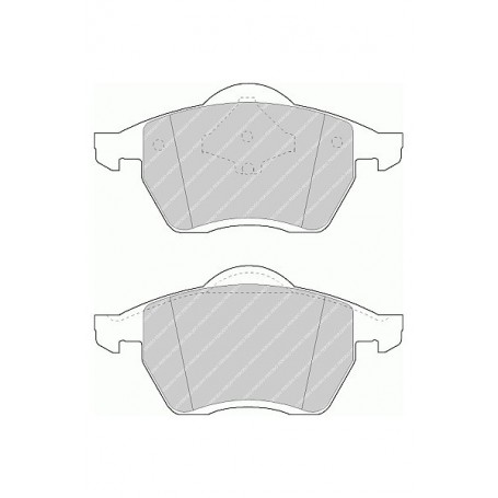 PASTIGLIE FRENO ANTERIORI VOLKSWAGEN SHARAN FORD GALAXI LPR