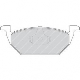 PASTIGLIE FRENO ANTERIORI VOLKSWAGEN GOLF FERODO