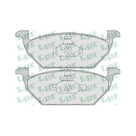 PASTIGLIE FRENO ANTERIORI VOLKSWAGEN GOLF FERODO