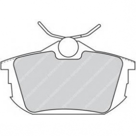 PASTIGLIE FRENO POSTERIORI SMART FORFOUR FERODO