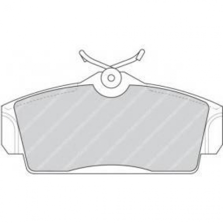 PASTIGLIE FRENO ANTERIORI NISSAN ALMERA TINO FERODO