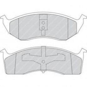 PASTIGLIE FRENO ANTERIORI GRAN VOYAGER FERODO