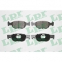 FDB1160 - PASTIGLIE FRENO ANTERIORI FIAT PUNTO 16V - LPR