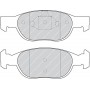 FDB1160 - PASTIGLIE FRENO ANTERIORI FIAT PUNTO 16V -FERODO
