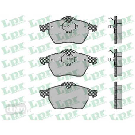 PASTIGLIE FRENO ANTERIORI VOLKSWAGEN PASSAT - AUDI - FERODO