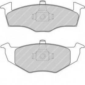 PASTIGLIE FRENO ANTERIORI VOLKSWAGEN POLO - LUPO -IBIZA - FERODO