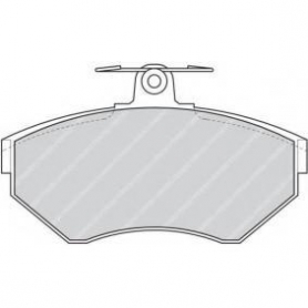 PASTIGLIE FRENO ANTERIORI OPEL ASTRA G - FERODO