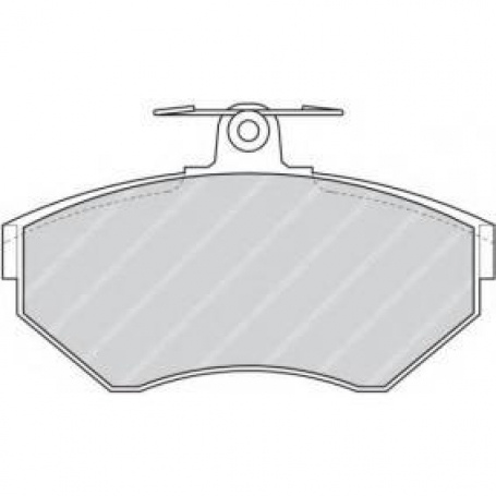 PASTIGLIE FRENO ANTERIORI OPEL ASTRA G - FERODO