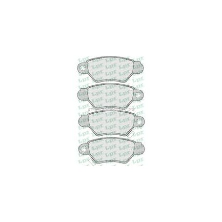 PASTIGLIE FRENO POSTERIORI OPEL ASTRA G - FERODO