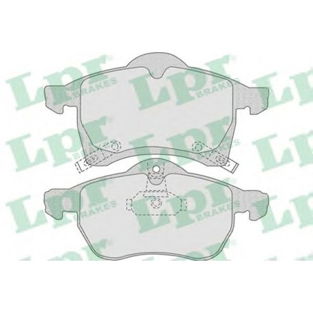 PASTIGLIE FRENO ANTERIORI OPEL ASTRA G - FERODO