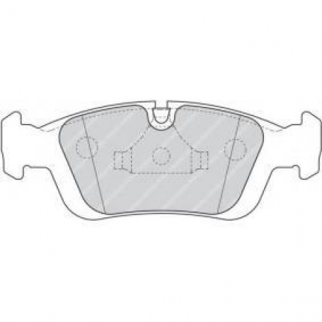 PASTIGLIE FRENO ANTERIORI BMW SERIE 3 - Z3 - Z4 - FERODO