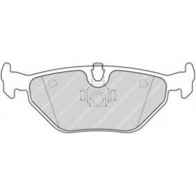 PASTIGLIE FRENO POSTERIORI BMW SERIE 3 - Z3 - Z4 - FERODO