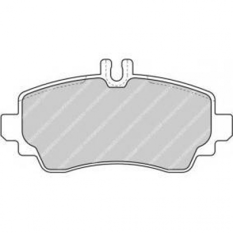 PASTIGLIE FRENO ANTERIORI MERCEDES CLASSE A - FERODO