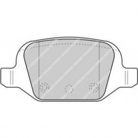 PASTIGLIE FRENO POSTERIORI FIAT 500 - PANDA - LANCIA MUSA - YPSILON - FERODO