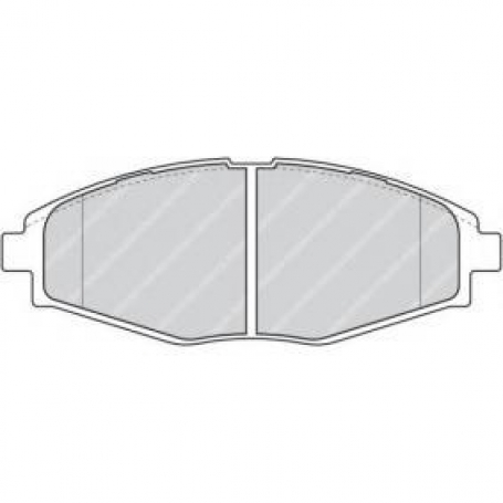 PASTIGLIE FRENO ANTERIORI DAEWOO - CHEVROLET MATIZ - FERODO