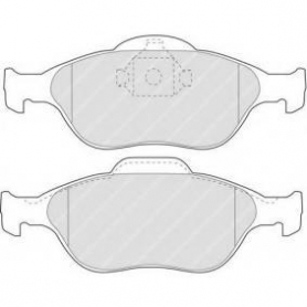 PASTIGLIE FRENO ANTERIORE FORD FIESTA - PUMA - FERODO
