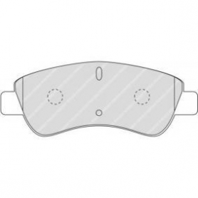 PASTIGLIE FRENO ANTERIORI CITROEN C3 II - PEUGEOT 207 - FERODO UGUALE A FDB4066