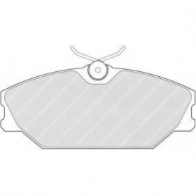 PASTIGLIE FRENO ANTERIORI RENAULT CLIOII - SCENIC - LAGUNA -FERODO UGUALE A FDB406