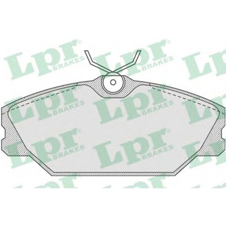 PASTIGLIE FRENO ANTERIORI RENAULT CLIOII - SCENIC - LAGUNA -FERODO UGUALE A FDB406