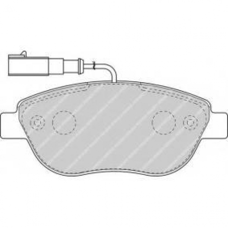 PASTIGLIE FRENO ANTERIORI FIAT STILO - FERODO