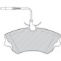 FDB1124 - PASTIGLIE FRENO ANTERIORI VOLKSWAGEN CARAVELLE - RENAULT ESPACE TICROULAND 677781 CASSA 52/A