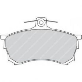 PASTIGLIE FRENO ANTERIORI MITSUBISCHI CARISMA LPR - RC - WP8589 CASSA 52/A 