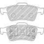 PASTIGLIE FRENO POSTERIORI FORD TRANSIT - OPEL VECTRA - RENAULT ESPACE BOSCH 0986494032