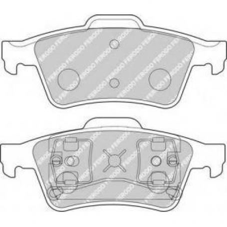 PASTIGLIE FRENO POSTERIORI FORD TRANSIT - OPEL VECTRA - RENAULT ESPACE BOSCH 0986494032