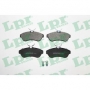 05P806 - FDB1543 - PASTIGLIE FRENO ANTERIORI CITROEN C3 1.4 HDI - 1.6 TICROULAND 511TR83A42 - LPR 05P806