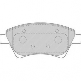 PASTIGLIE FRENO ANTERIORI RENAULT GRAN SCENIC - KANGOO - MEGANE II - 