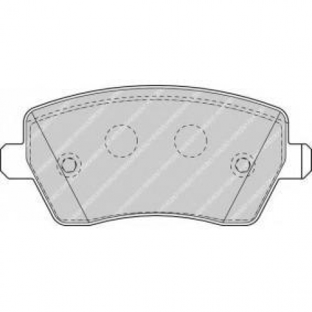 PASTIGLIE FRENO ANTERIORI RENAULT CLIO - MODUS - TWINGO - NISSAN MICRA