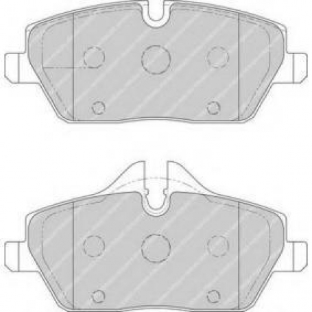 PASTIGLIE FRENO ANTERIORI BMW SERIE 1 FERODO P1290 IKS
