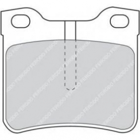 PASTIGLIE FRENO POSTERIORI MERCEDES VITO CASSA 52/A MARCA ATE - FRENDO